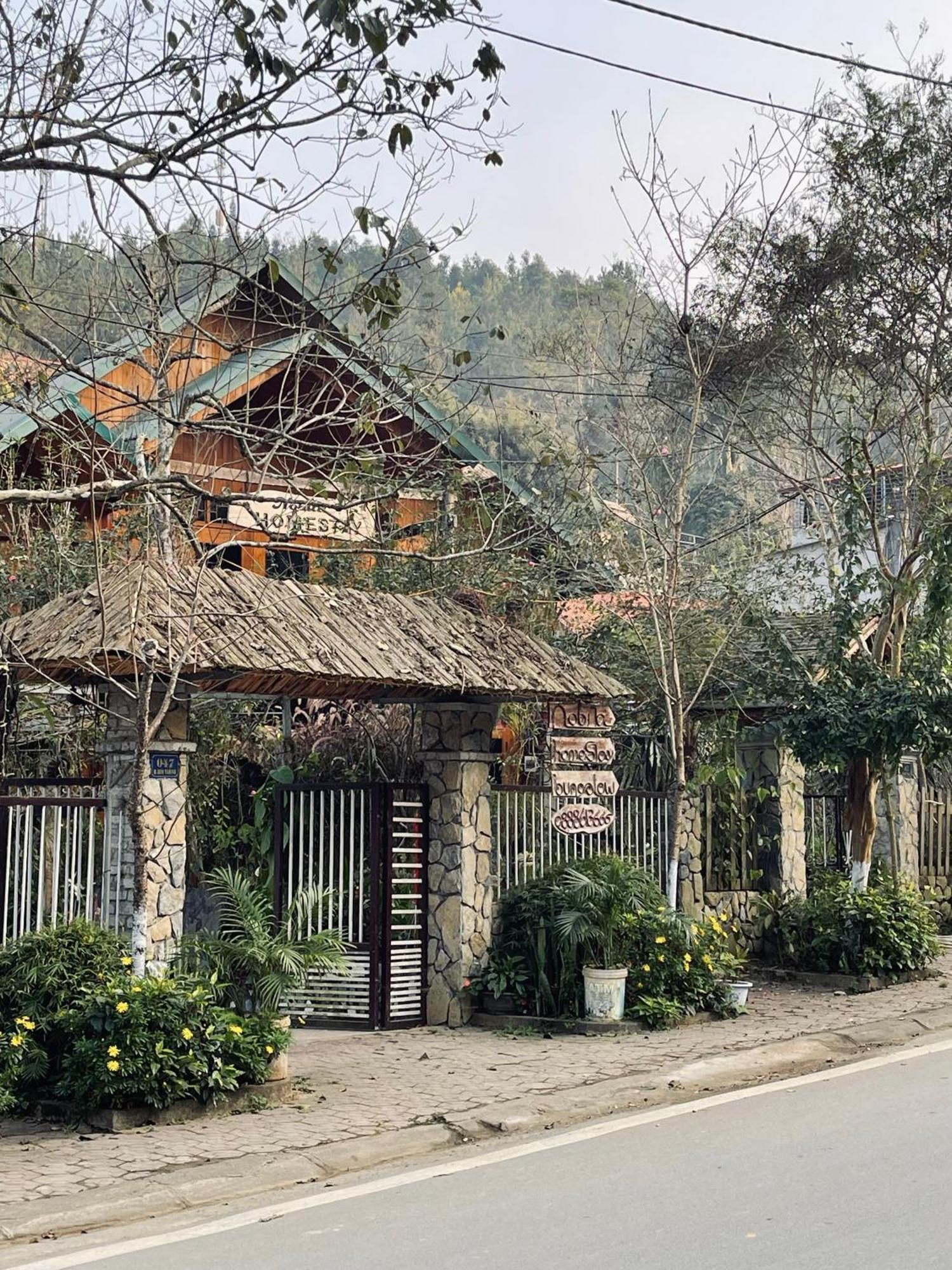 Nobita Homestay bắc hà Bac Hà Exterior foto