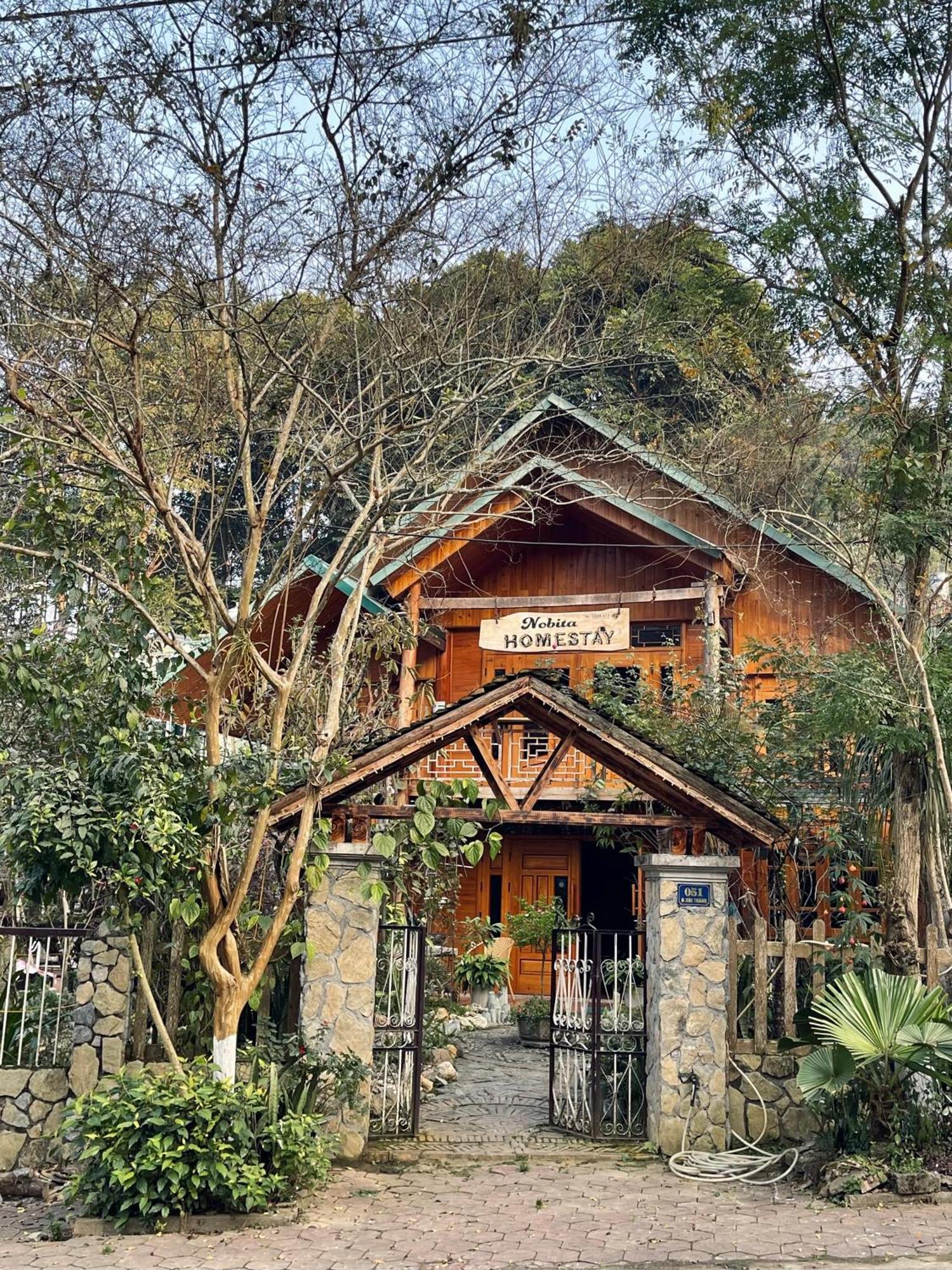 Nobita Homestay bắc hà Bac Hà Exterior foto